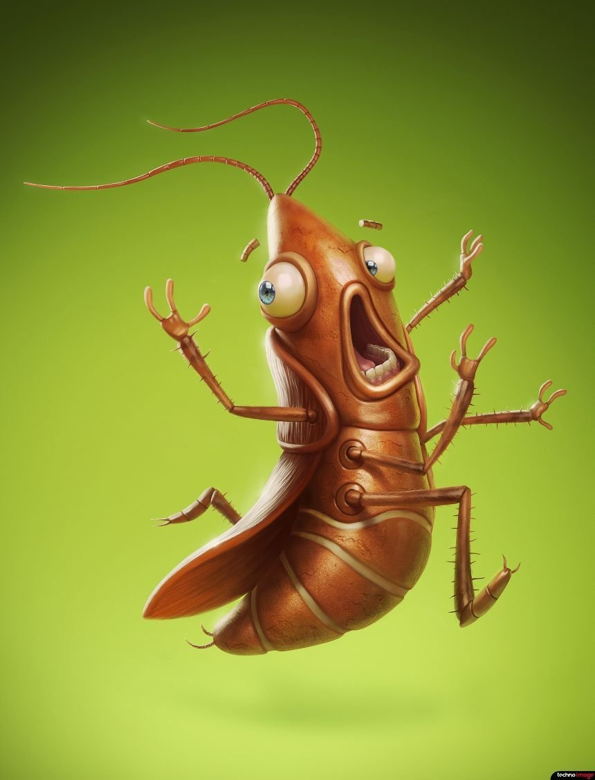 Таракан прикольный