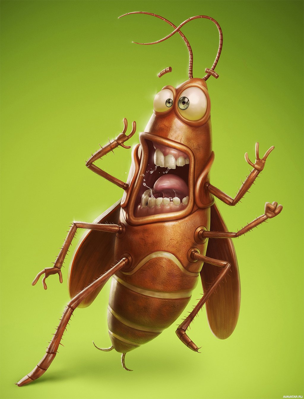 Торт с жуками