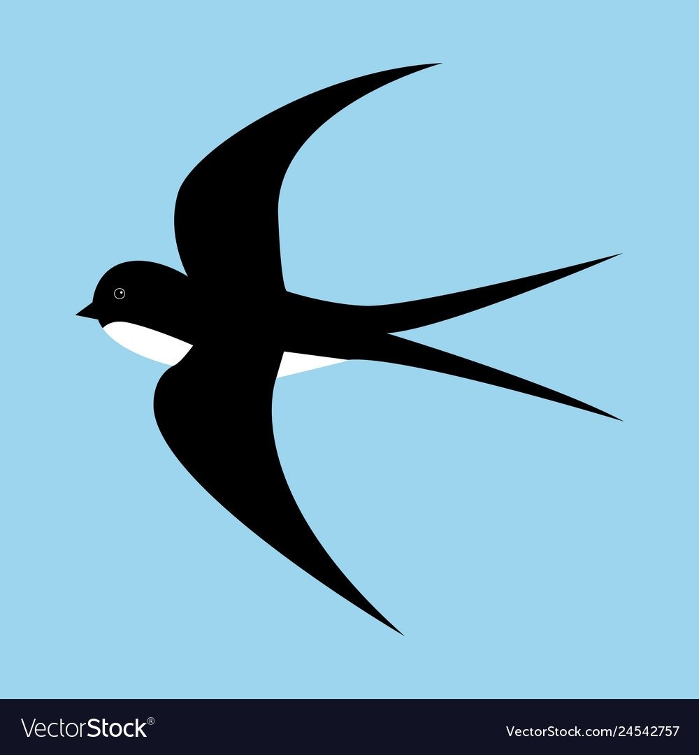 Ласточки мультяшные