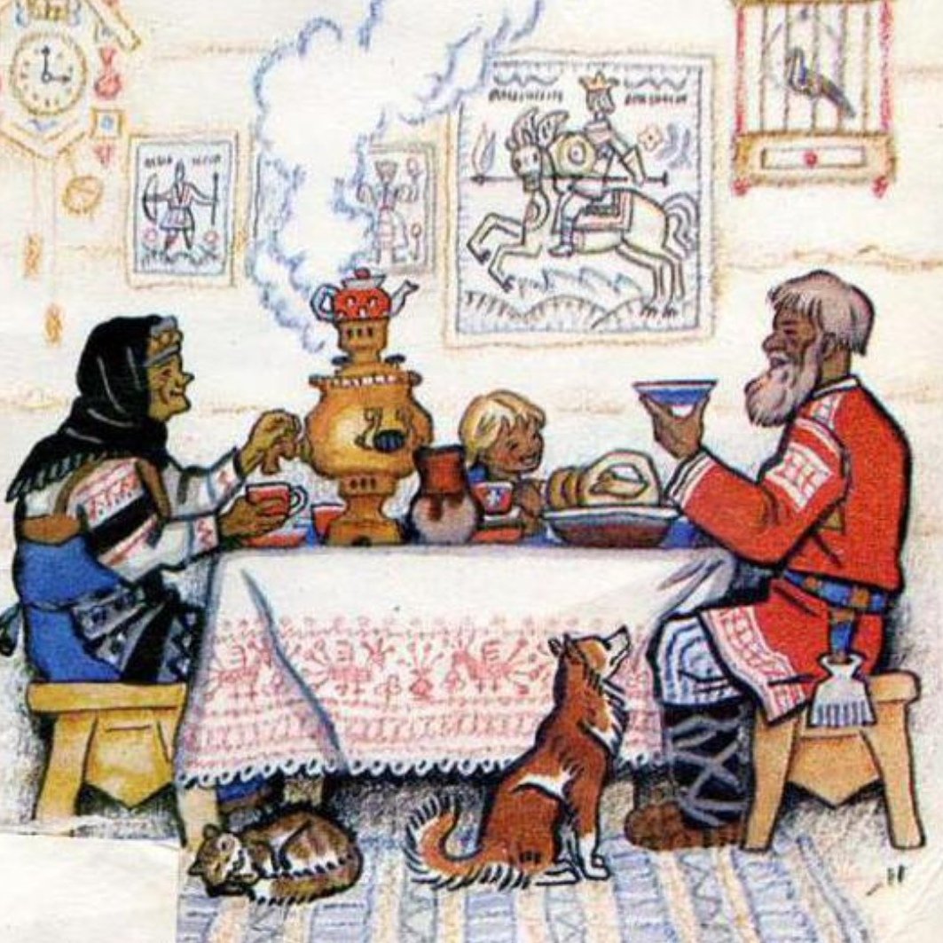 Скатерть с пожеланиями