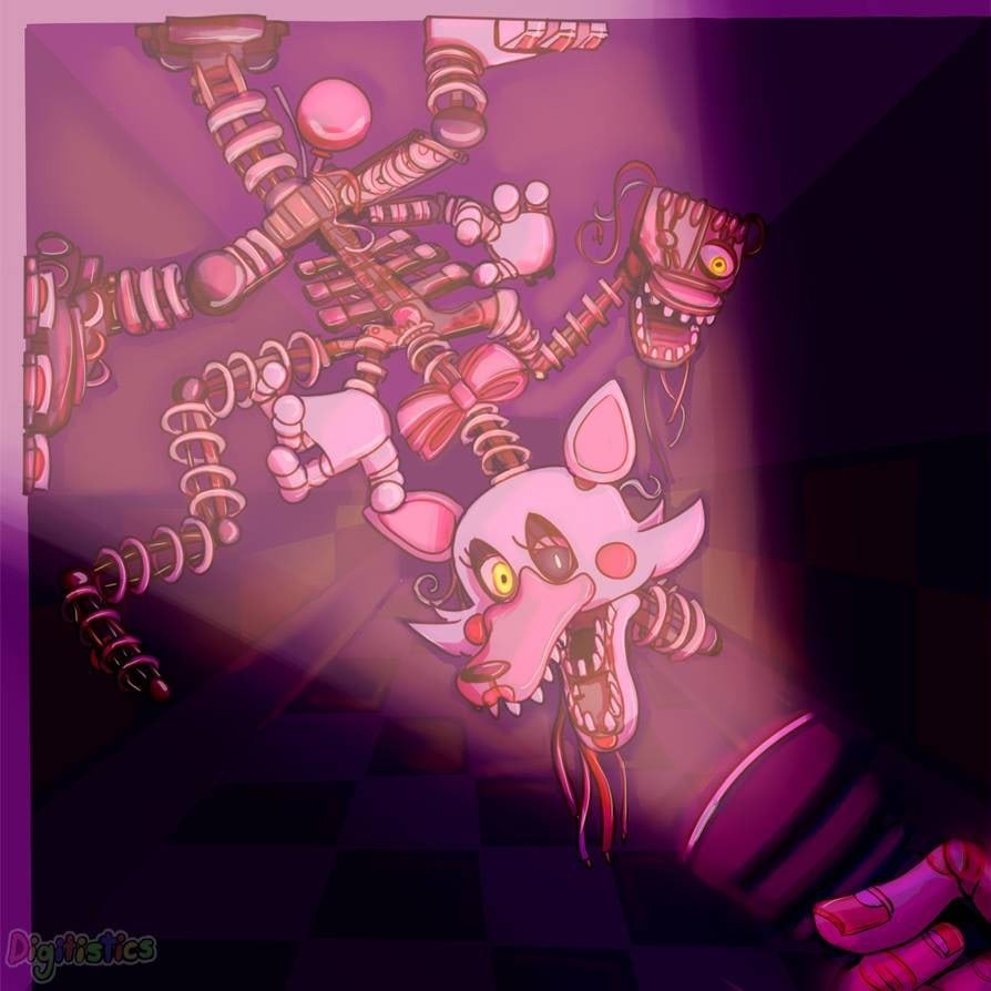 Эстетика Мангл ФНАФ