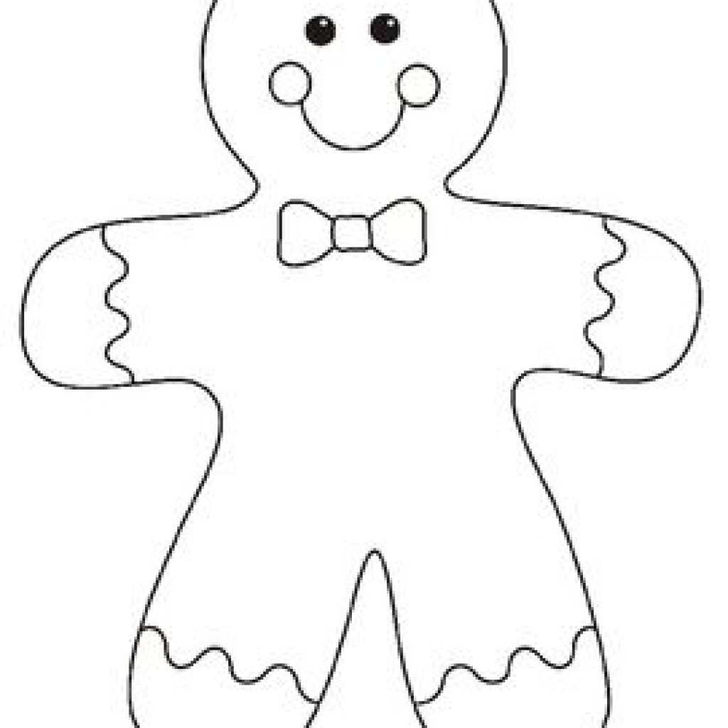 Пряничный человечек картинка