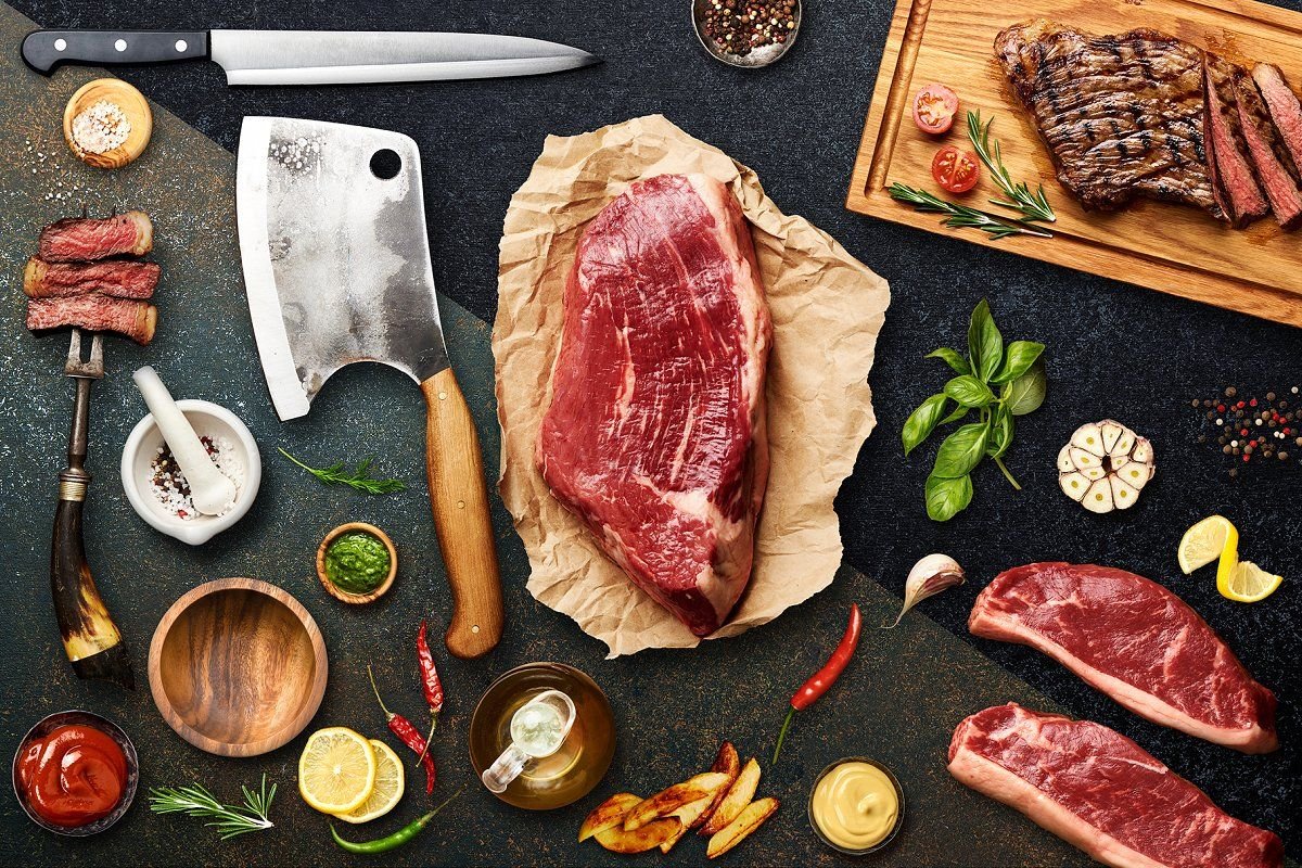 Шашлык мокап