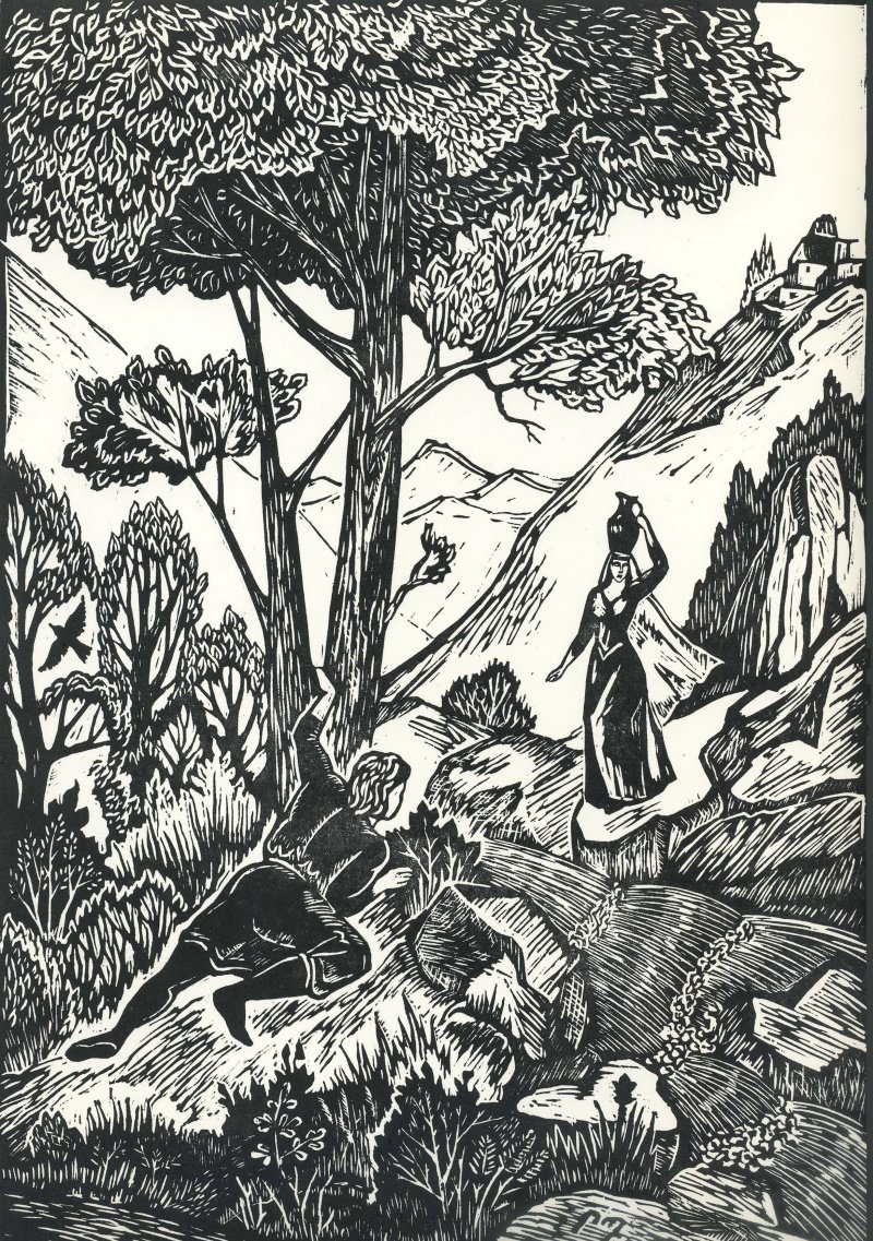 Глазунов Мцыри в монастыре