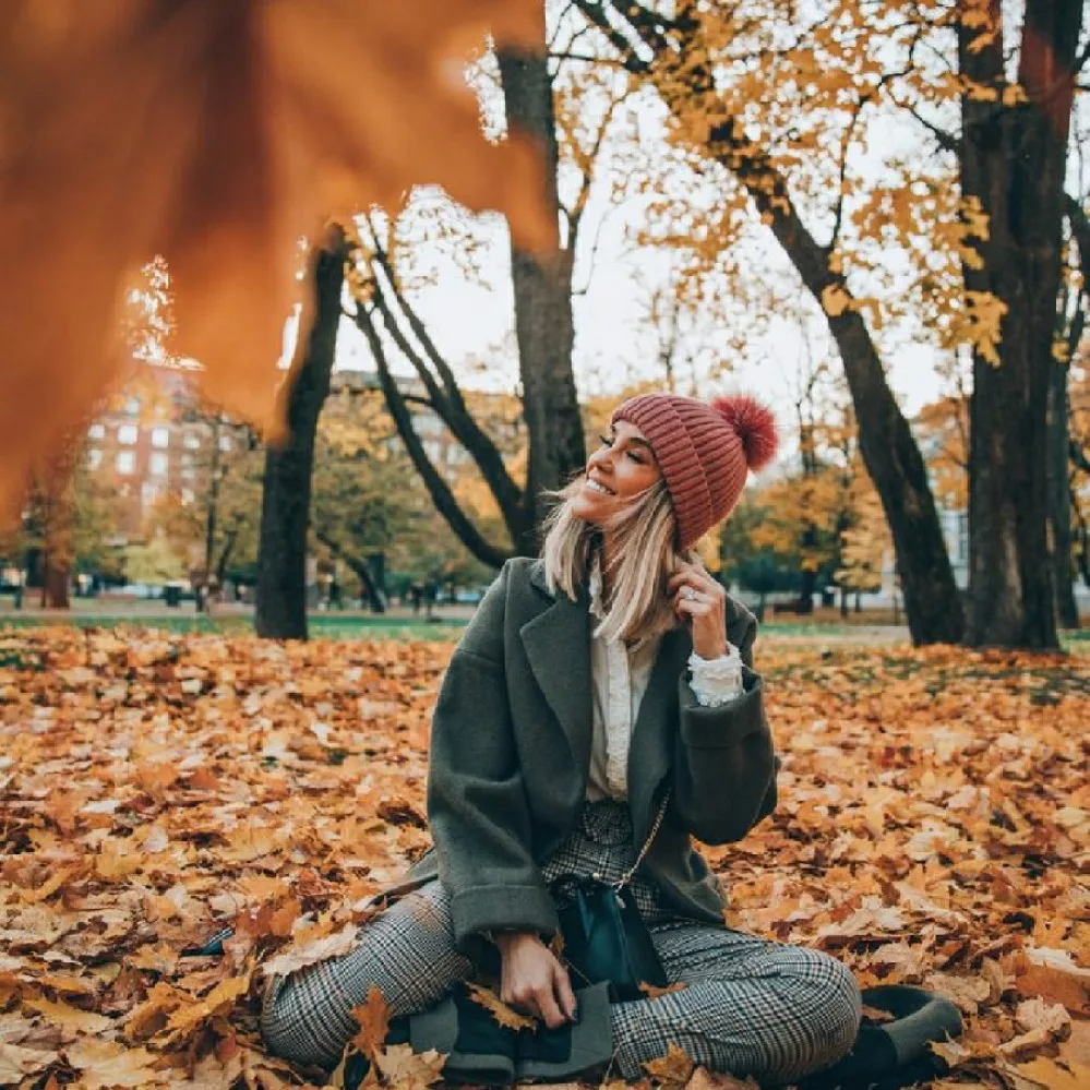 Стильная осенняя фотосессия