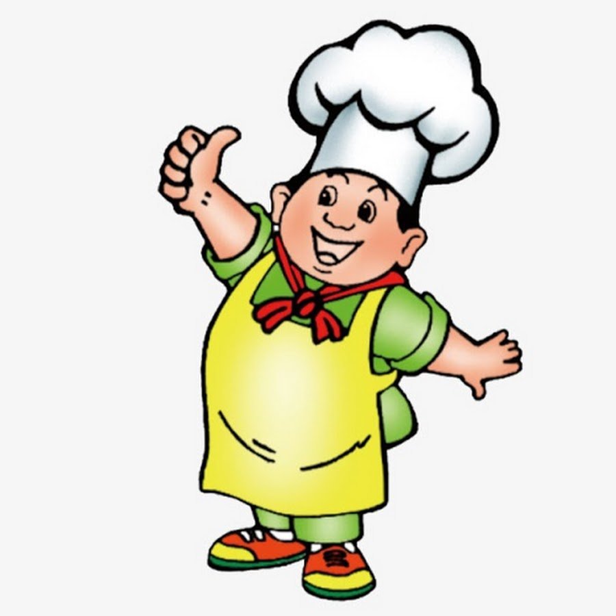 Смайлик в поварском колпаке