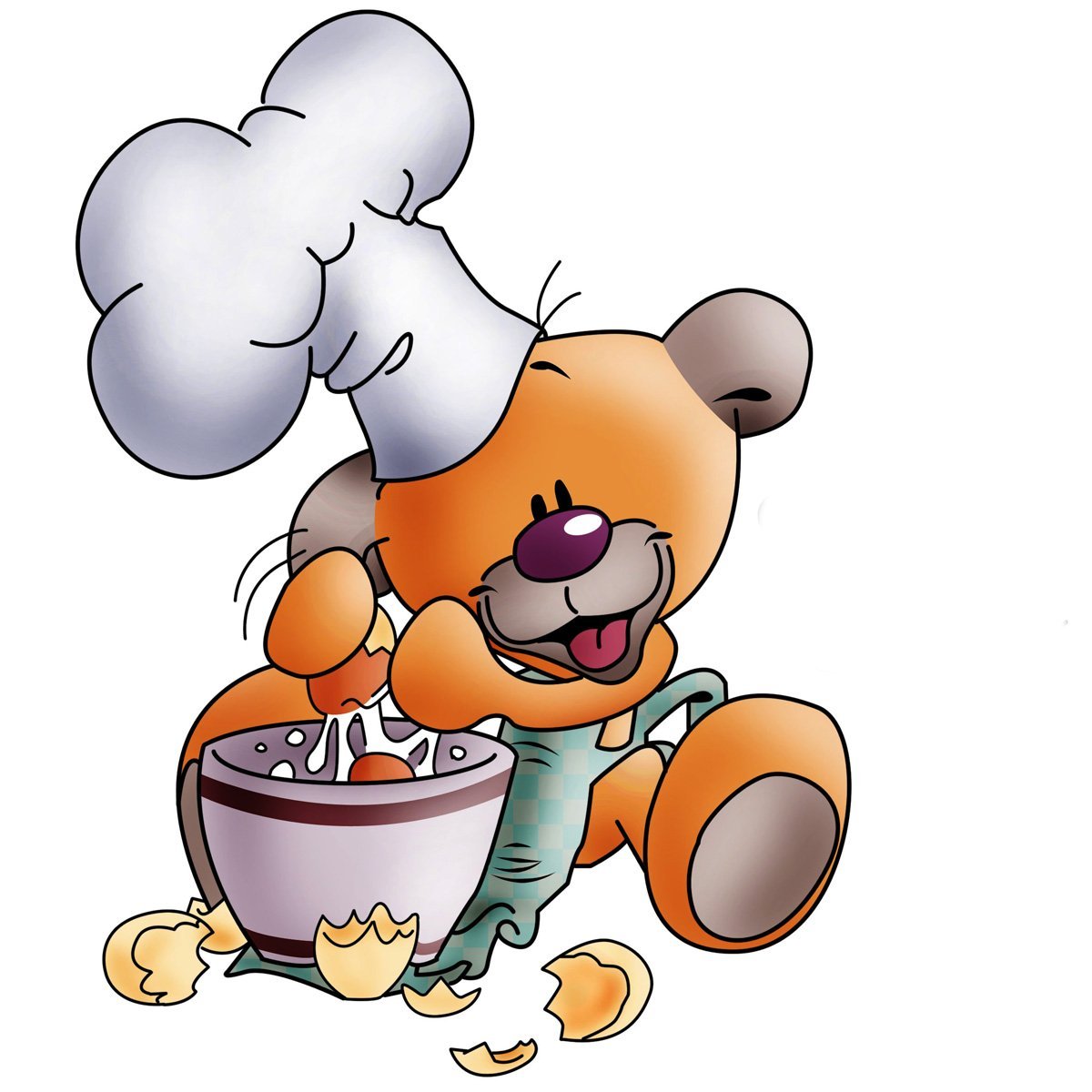 Мальчик и девочка повар