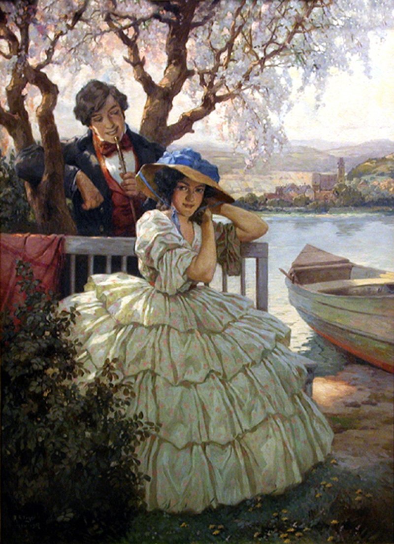 Австрийский художник Rudolf Alfred hoger