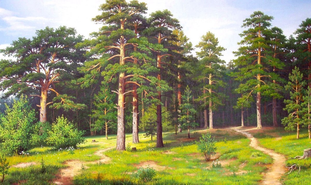 Пейзажи природы живопись