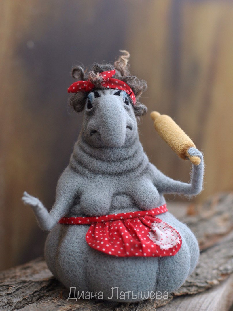 Диана Латышева валяние