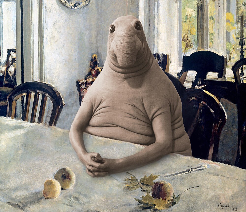 Ждун рисунок