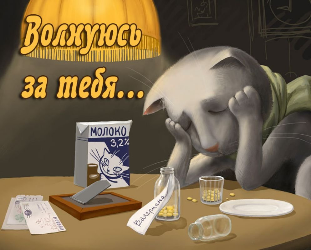 Я волнуюсь за тебя