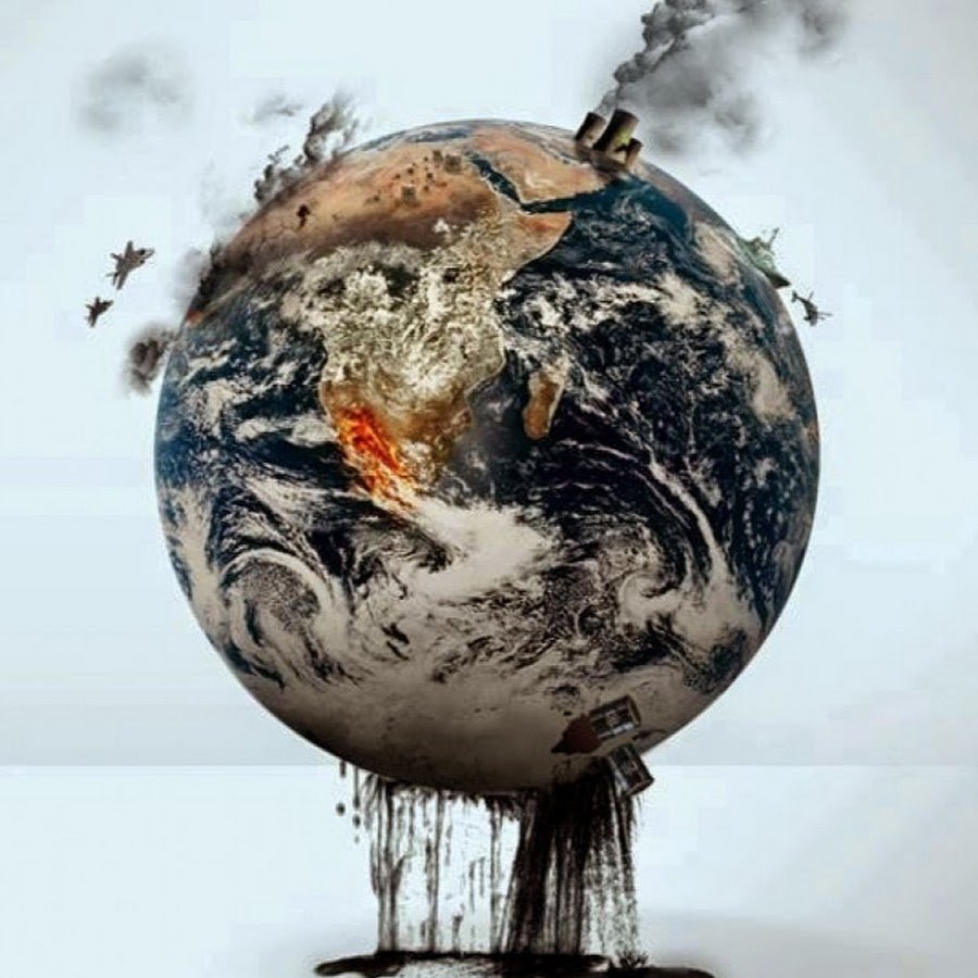 Загрязненная река Обь