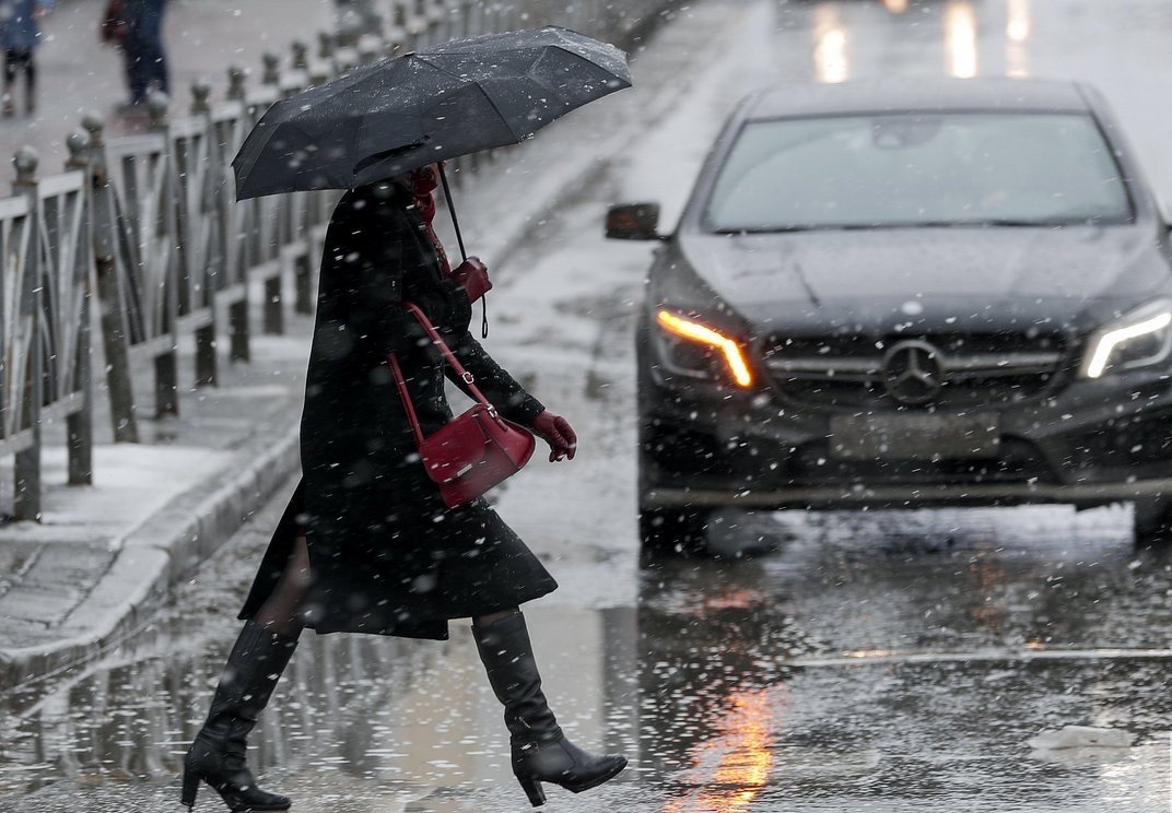 Дождь гололед