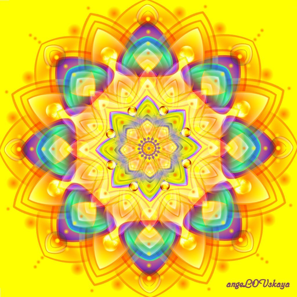 Мандала радости и счастья