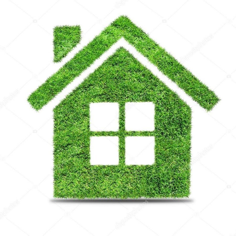 Сказочный зелёный дом для детей