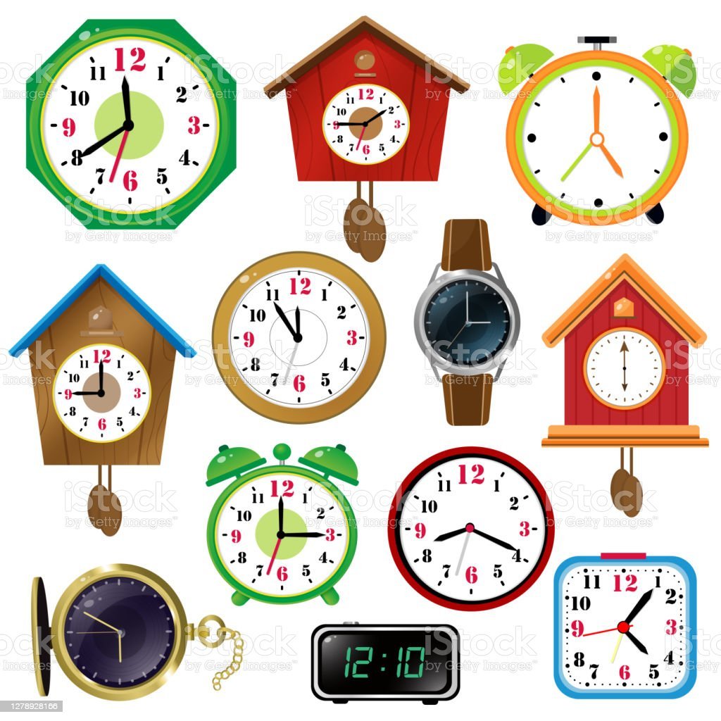 Часы вид нарисовать