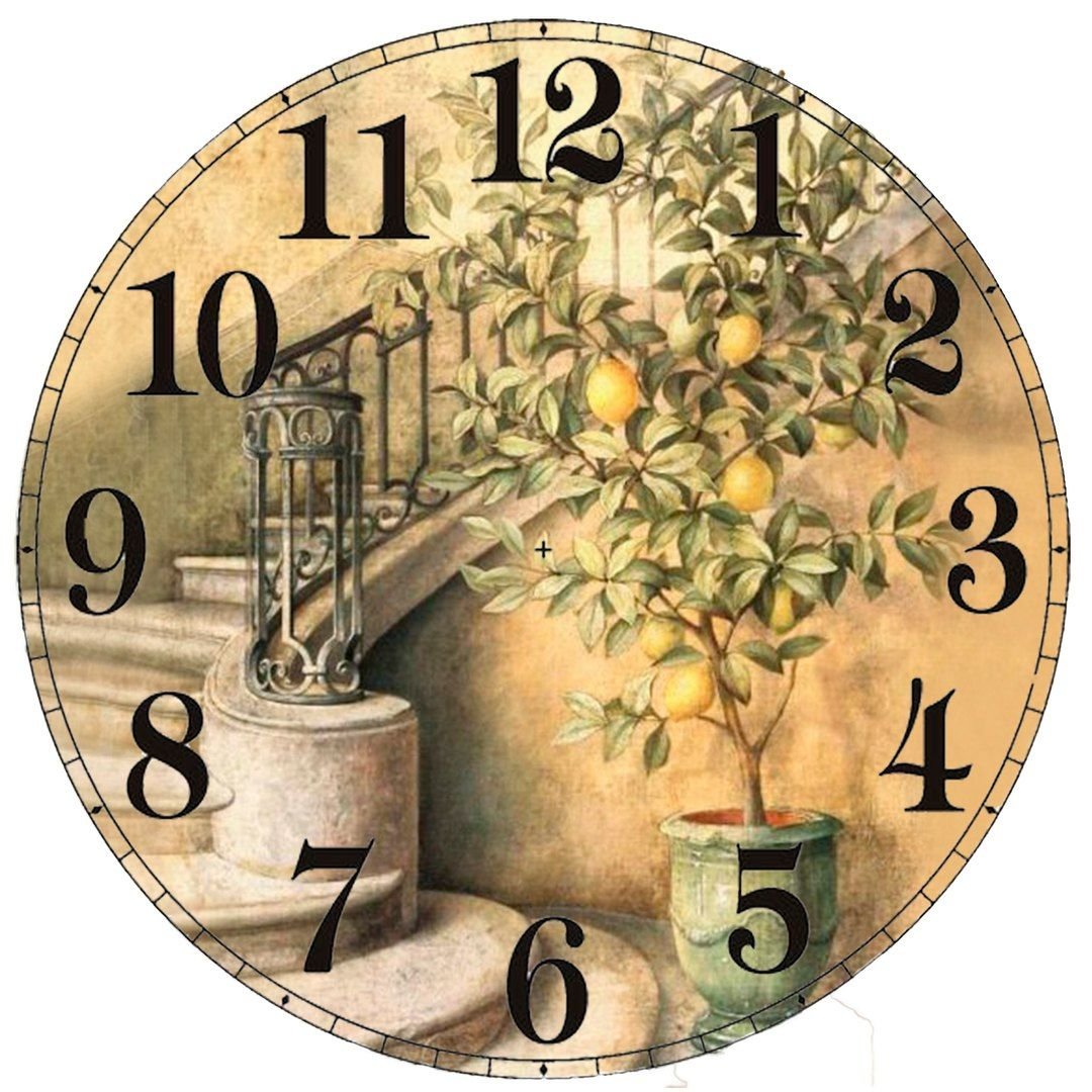 Новогодние римские часы