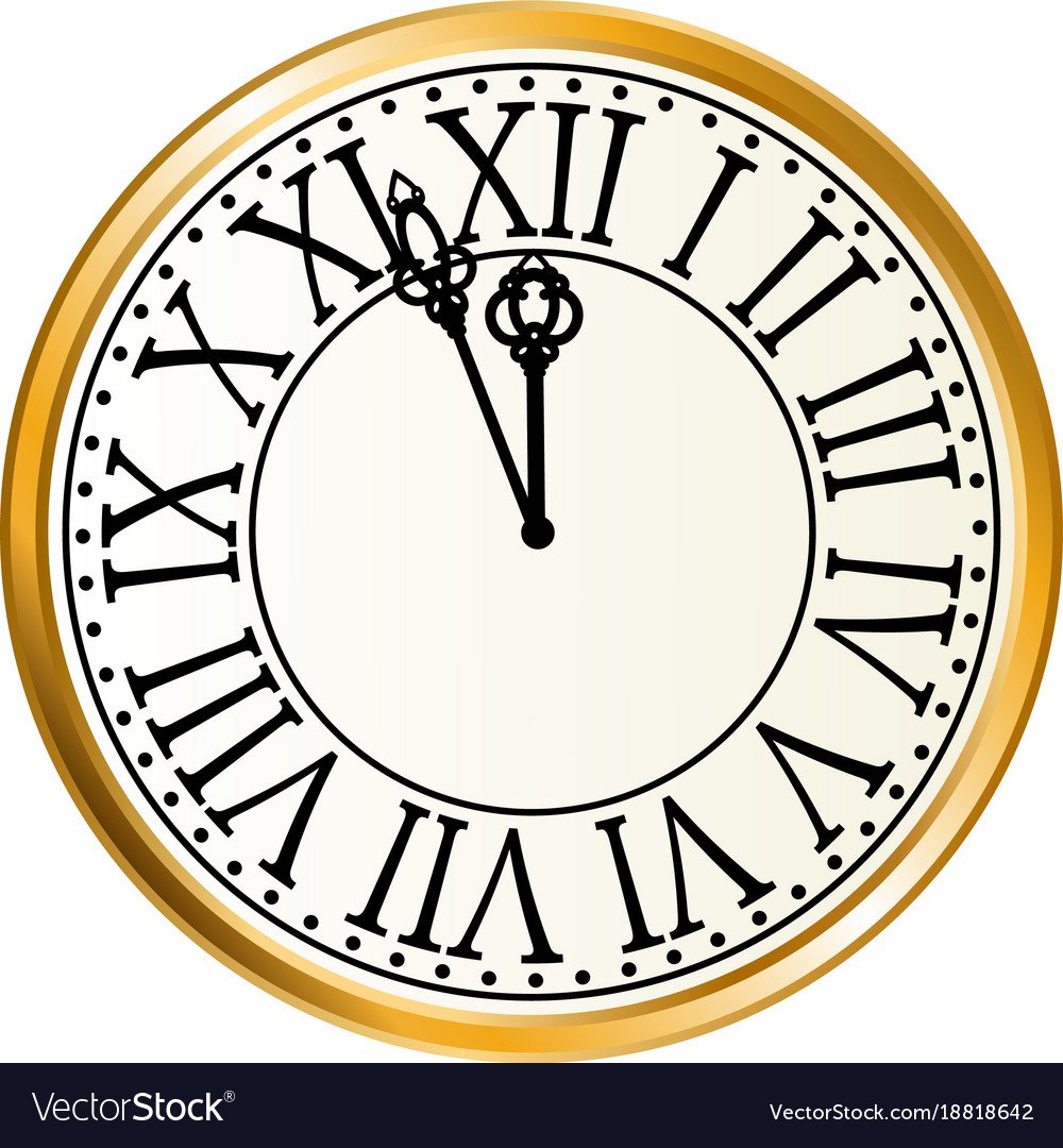 Рисунок необычных часов