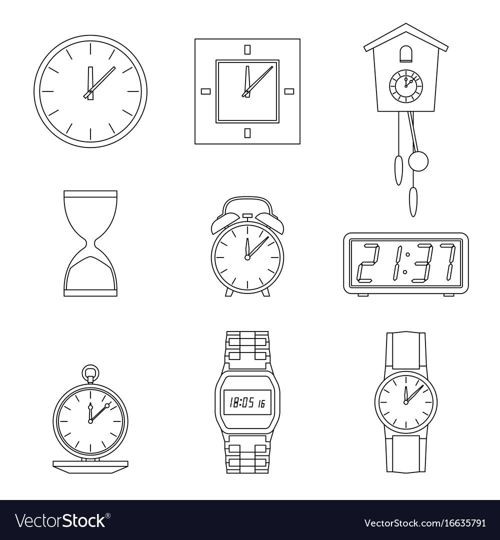 Рисунок часов