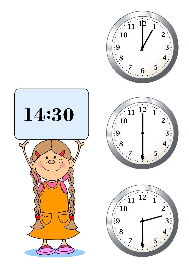 Циферблат часов эскиз