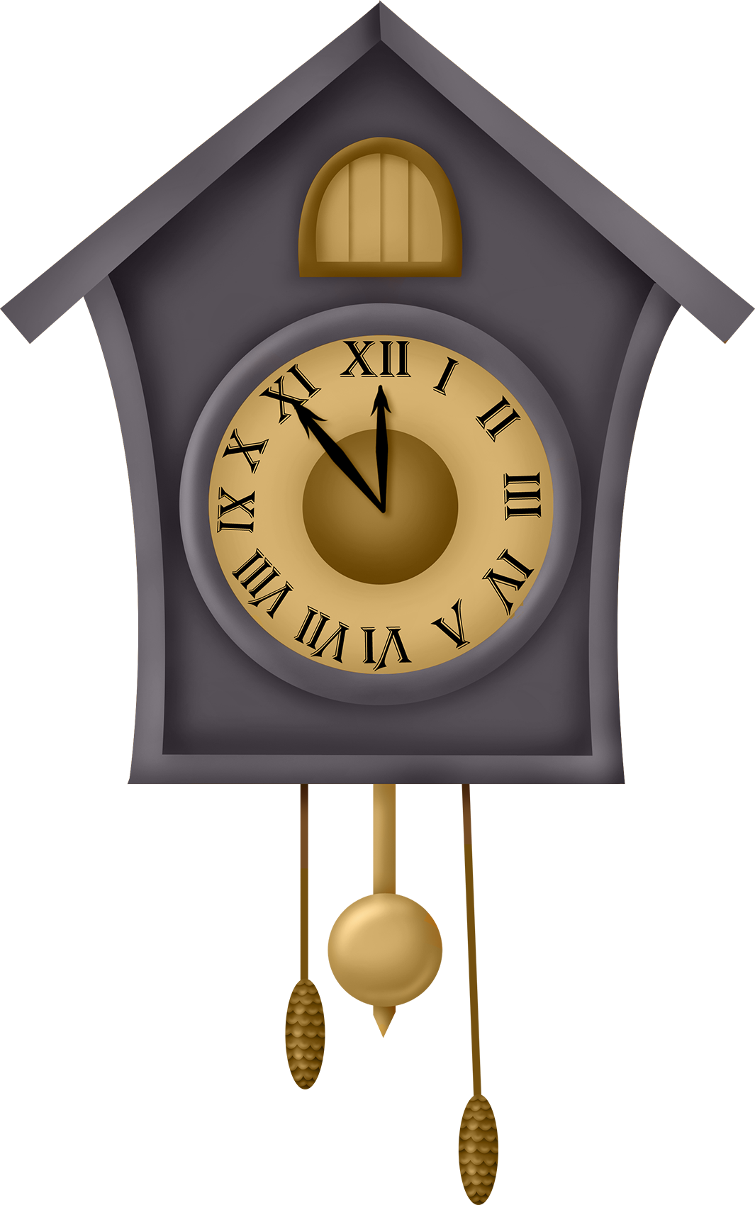 Старинные часы вектор