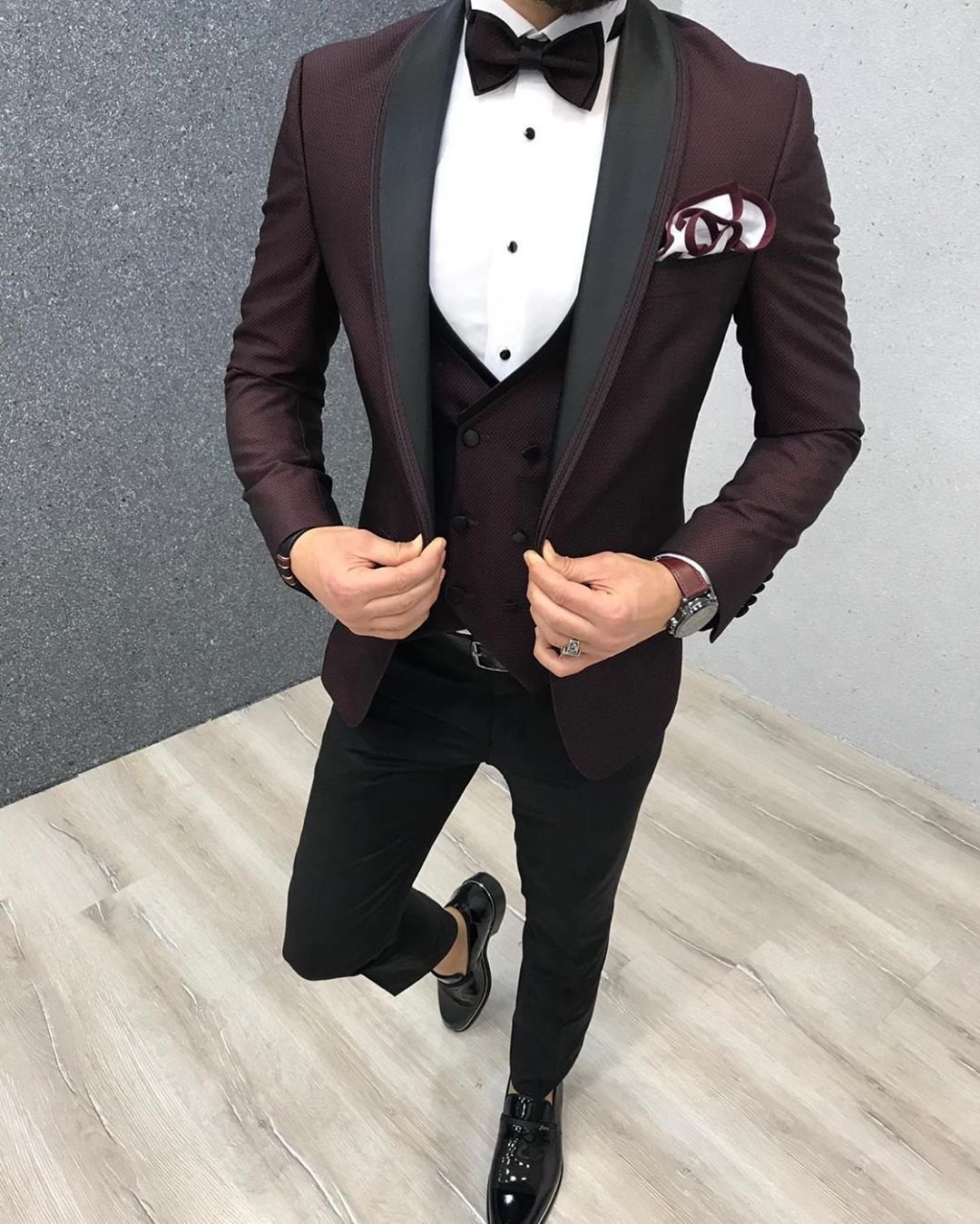 Черный смокинг на свадьбу