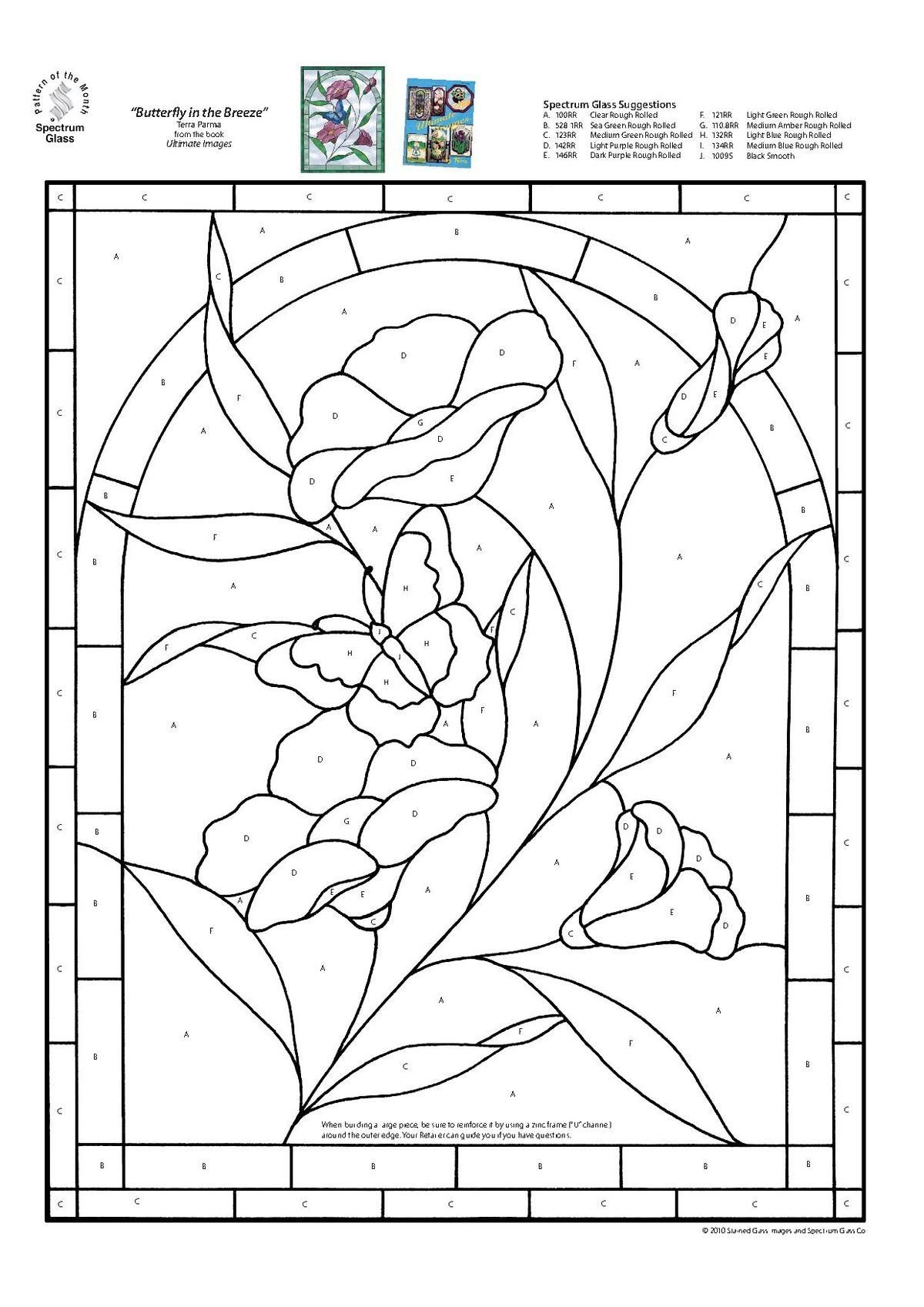 Дерево витраж трафарет