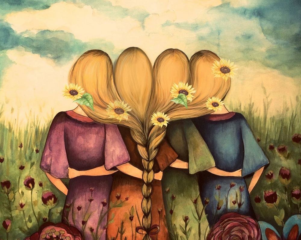 Встреча с подругой детства