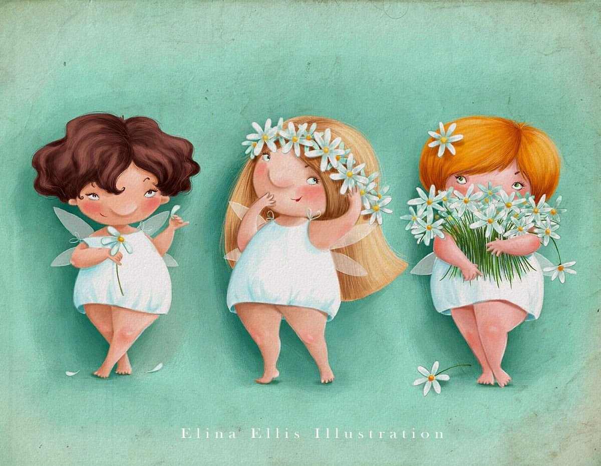 Иллюстрации Элины Эллис Elina Ellis