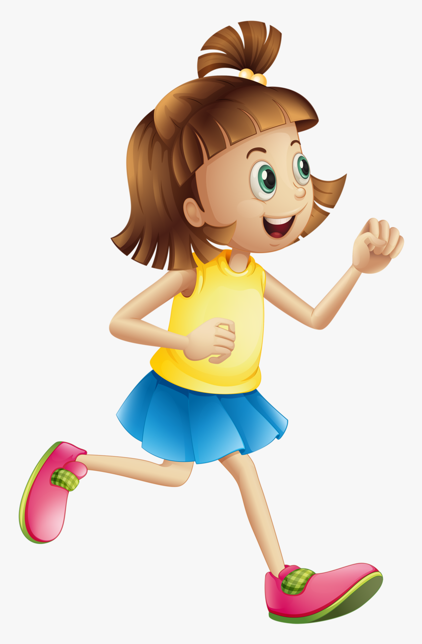 Девушка идет по дороге