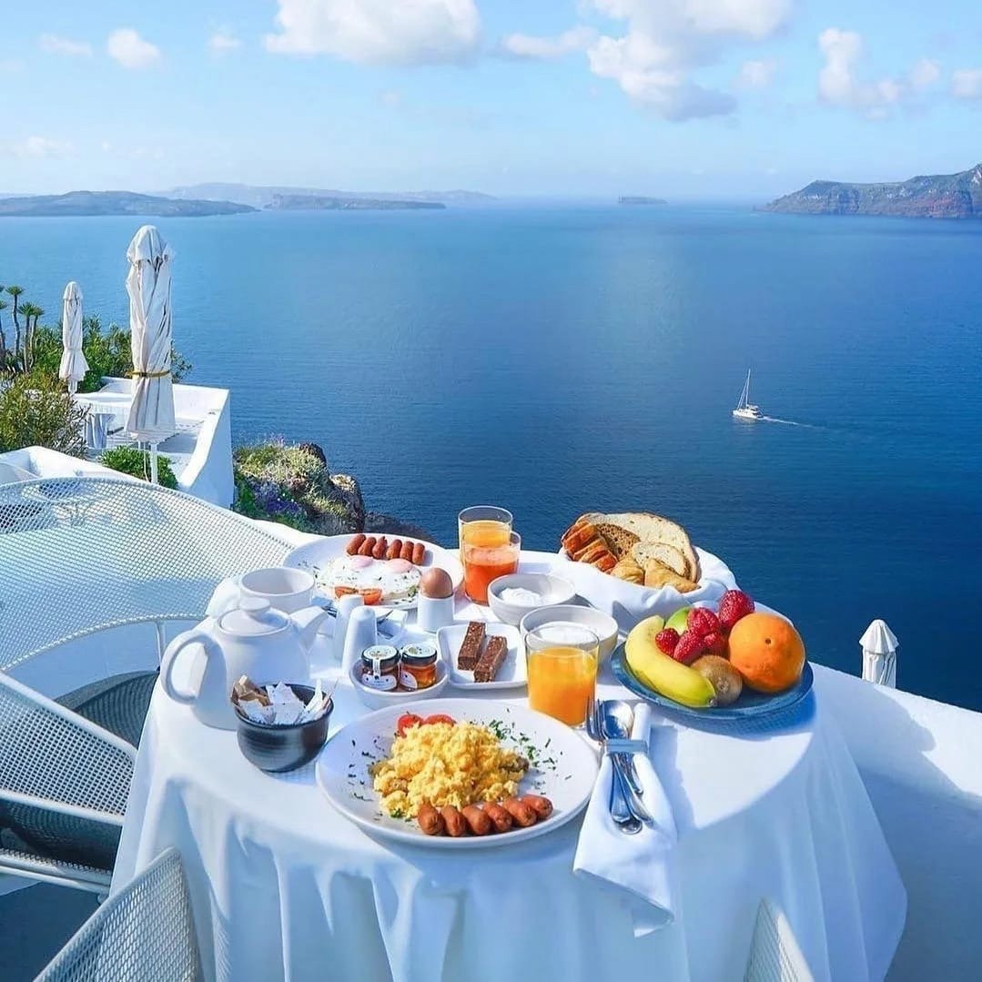 Greece, Santorini завтрак