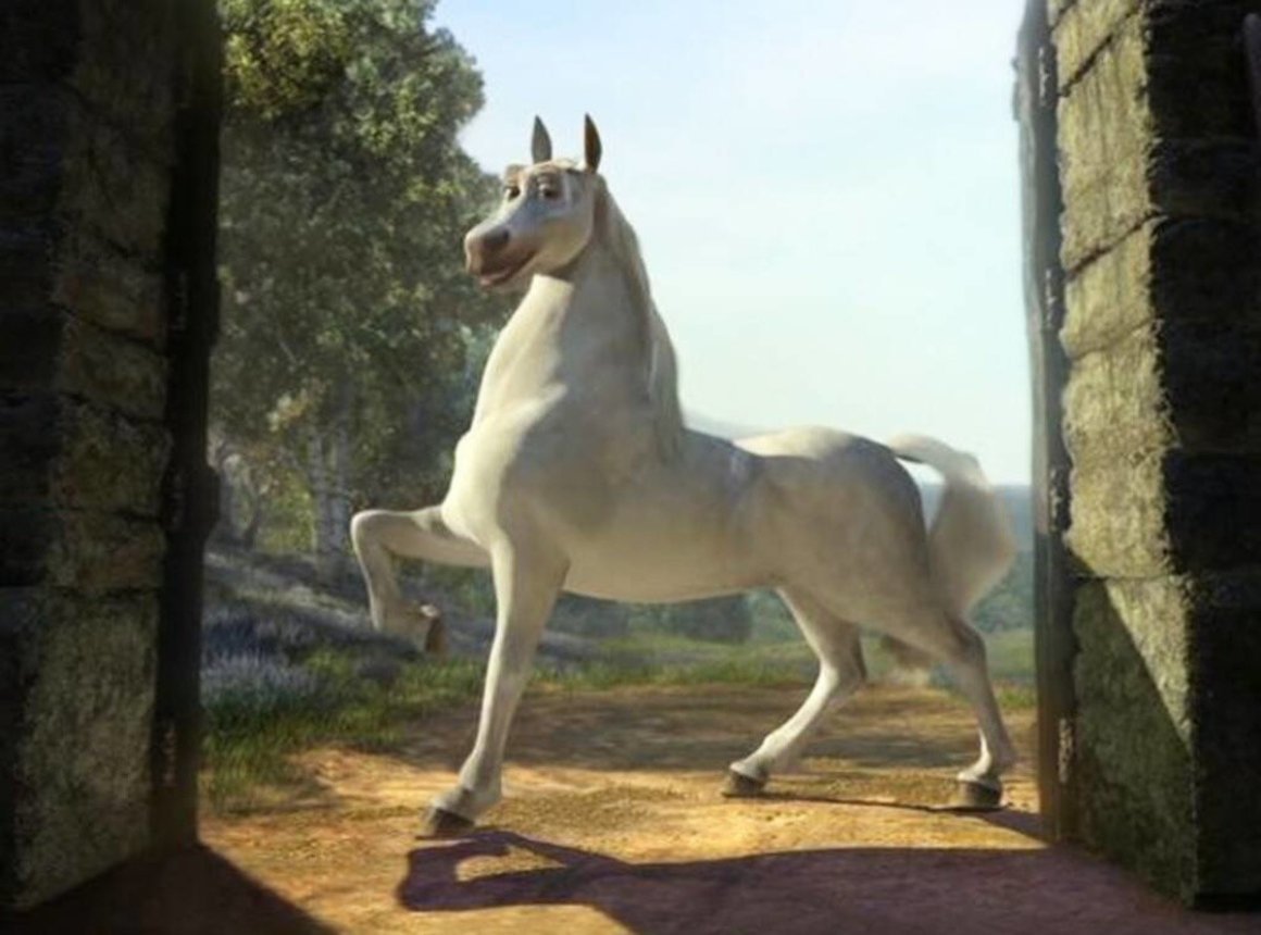 Рапунцель конь Максимус и Паскаль