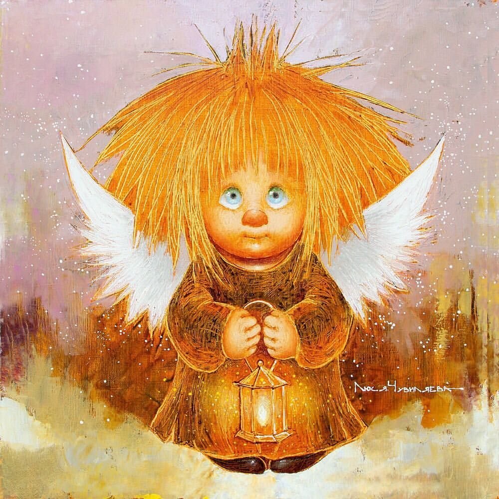 Люся чувиляева художник ангелы