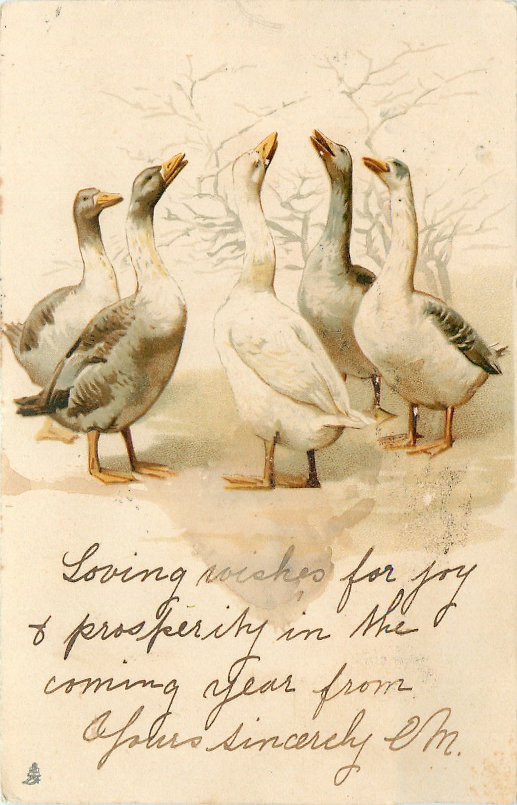 Комплименты от гуся