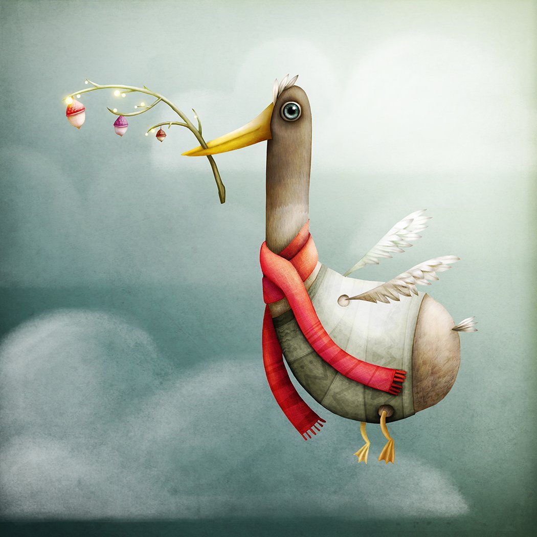 Картинки с днем рождения гусь