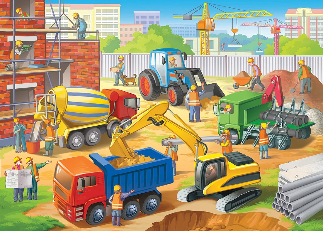 Стройплощадка для детей