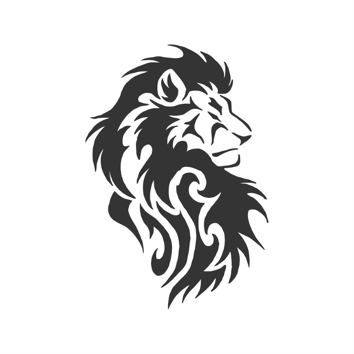 Надпись Лев