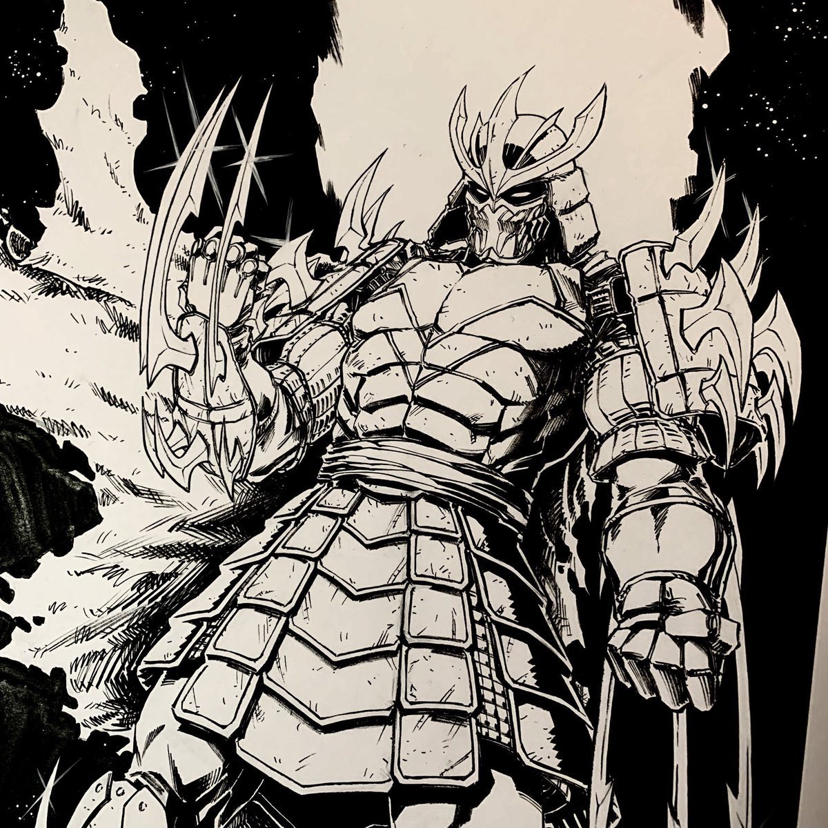 Шреддер Черепашки ниндзя Манга