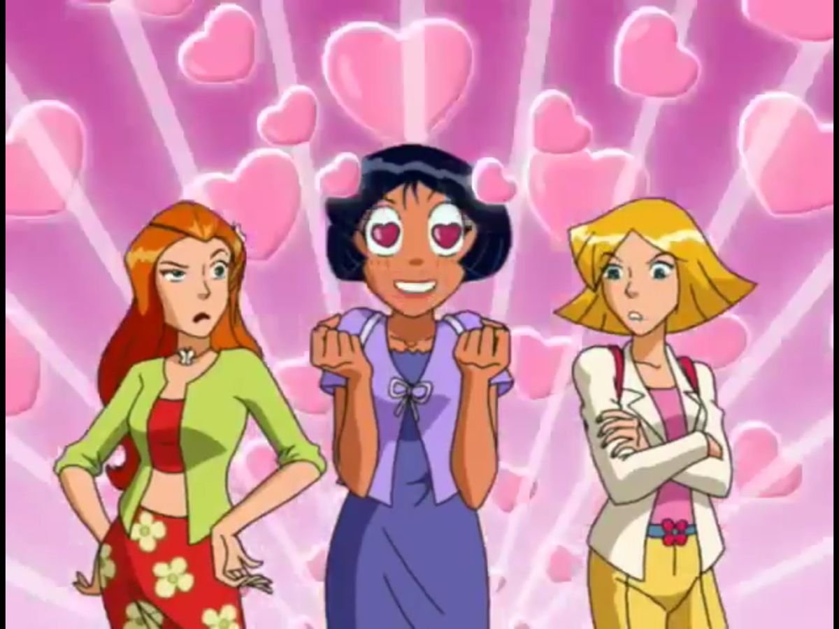 Тотали спайс Кловер в очках