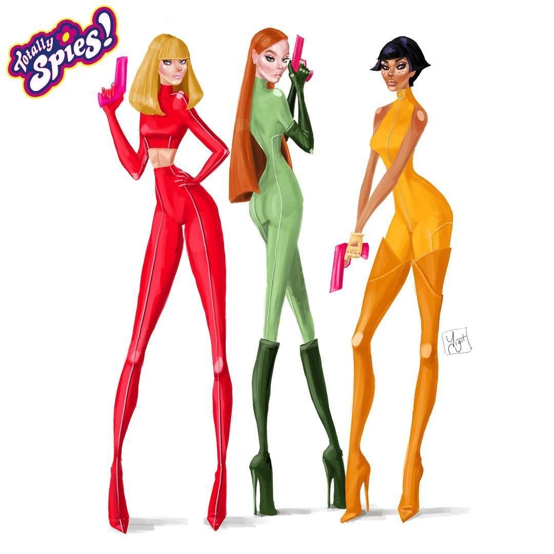 Тотали спайс Кловер и Алекс