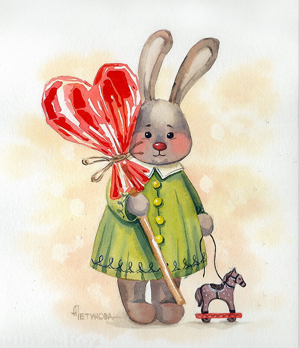 Анна Петунова зайчик