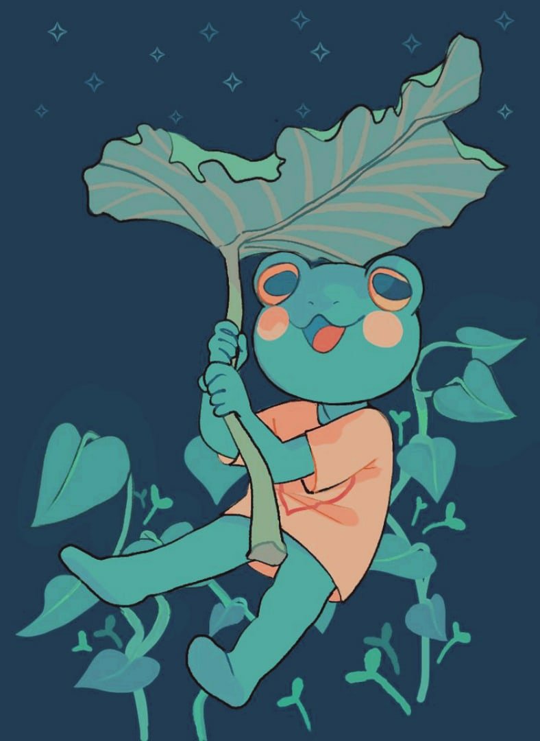 Милые рисуночки лягушек