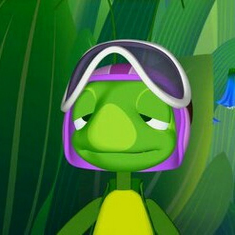 Кузя из мультика Лунтик