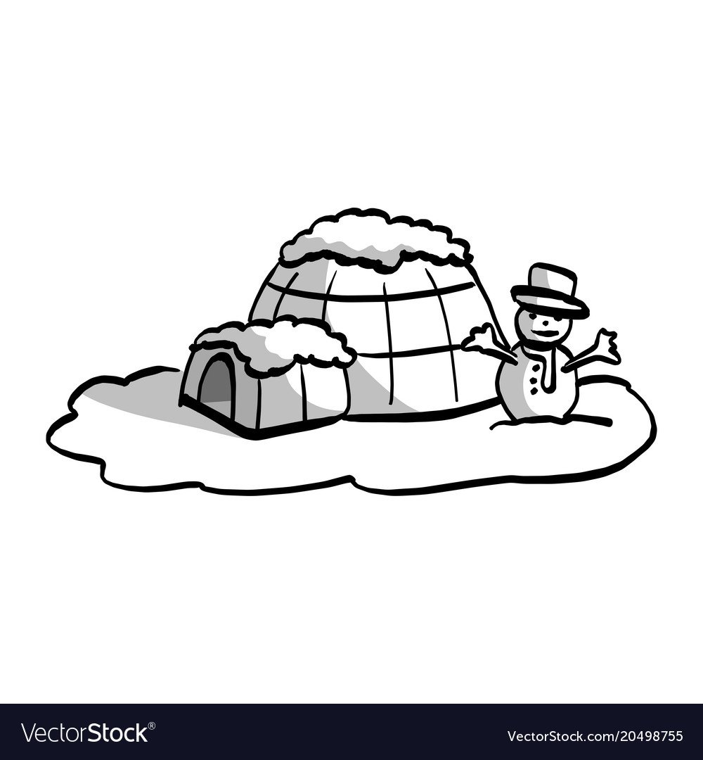 Igloo + Эскимос Black and White pictures