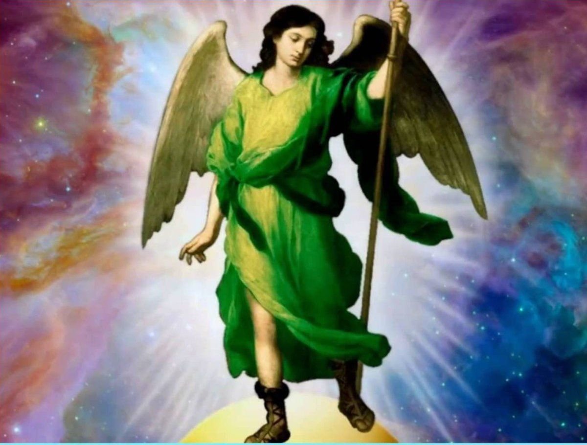 Архангел Рафаил картина Мурильо