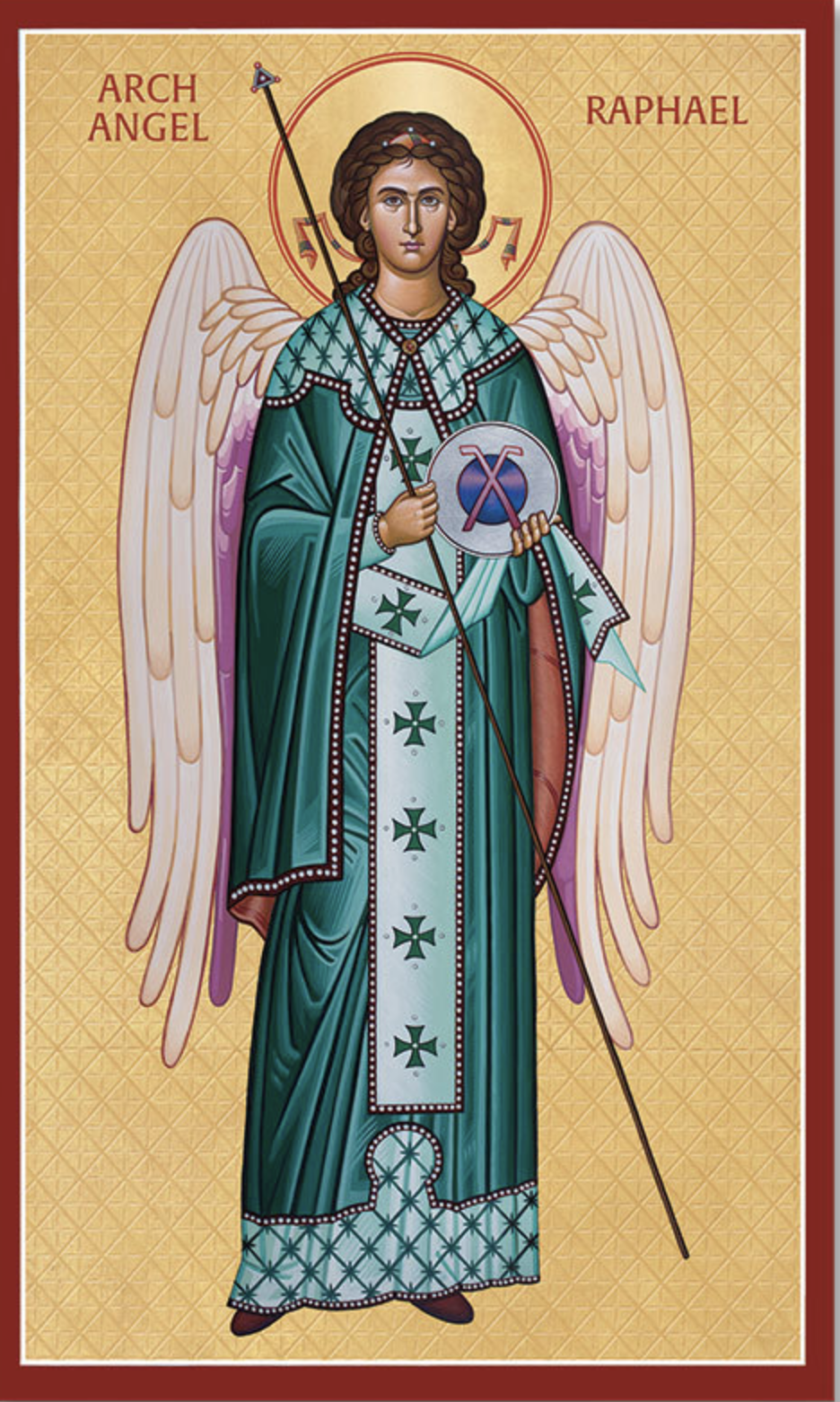 Архангел Рафаил икона