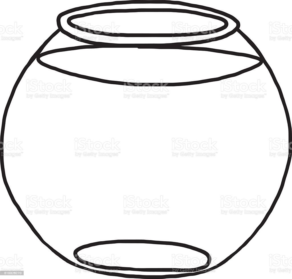 Аквариум раскраска без рыбок