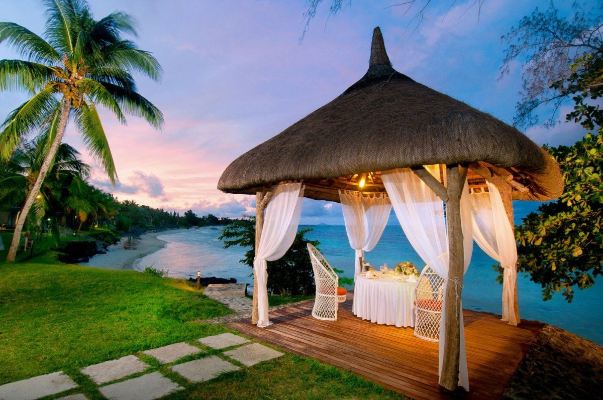 Беседки в тропическом стиле