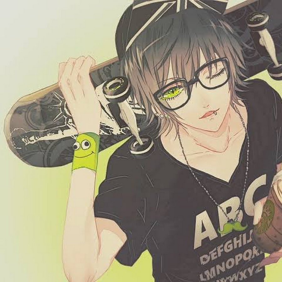 Аниме парни крутые